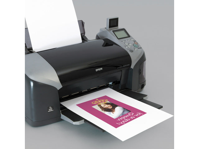 Inkjetfolie Sigel A4 Transfer blanco 6 stuks voor lichte kleding/textiel +6 gratis