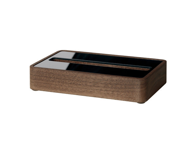 Visitekaarthouder Sigel walnoothout