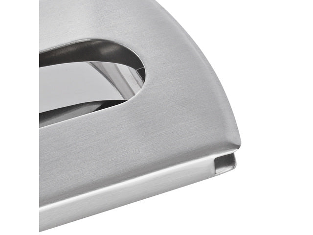 Visitekaartetui Sigel zilver "Snap" voor kaarten tot 91x57mm