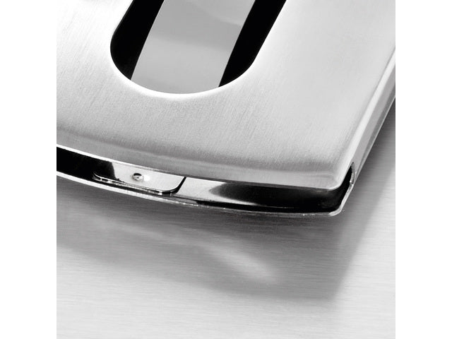 Visitenkarte Sigel Silber „Snap“ für Karten bis 91x57mm