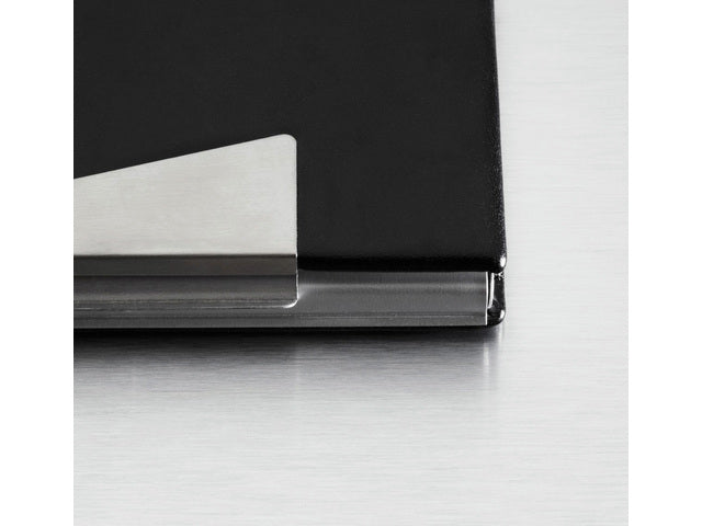 Visitekaartjesetui Sigel aluminium voor kaarten tot 90x58mm