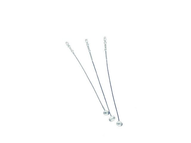 Nylon draad voor hangkind 1000 stuks 125mm lengte, kleurloos