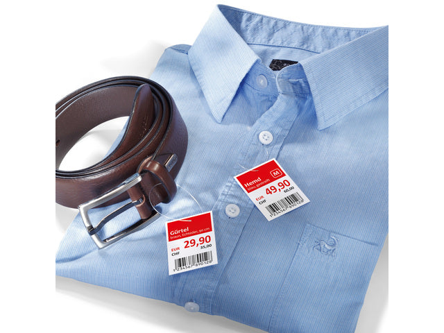 Schietpistool Sigel van kunststof met naald voor warenkenmerk