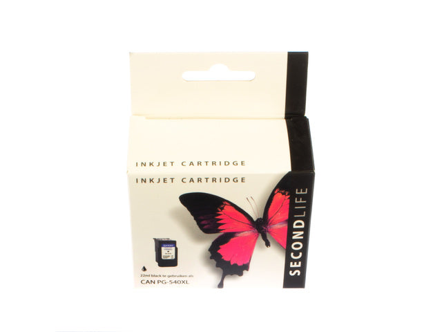 Cartridge SecondLife Canon PG 540 XL zwart