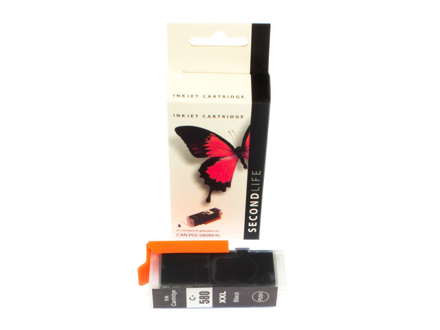 Cartridge SecondLife Canon PGI 580 XL zwart