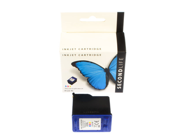Cartridge SecondLife HP 22 XL kleur