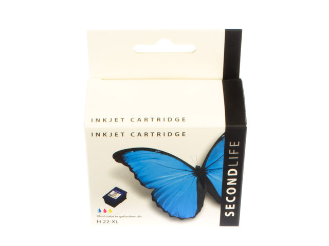 Cartridge SecondLife HP 22 XL kleur