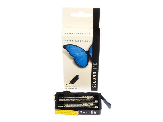 Cartridge SecondLife HP 364 PBK XL (foto zwart)