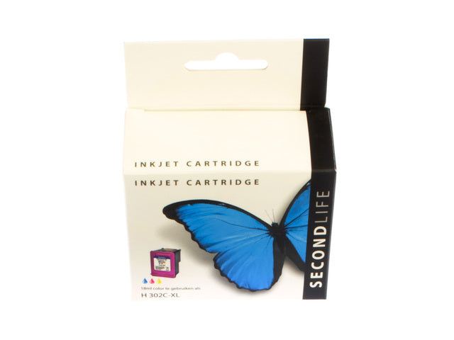Cartridge SecondLife HP 302 XL Kleur
