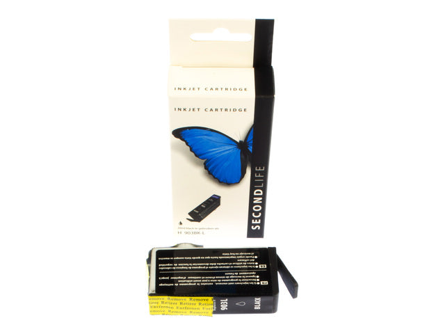 Cartridge SecondLife HP 903 zwart 20ml