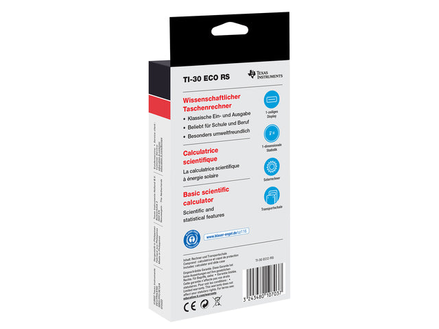 Rekenmachine TI-30 RS ECO