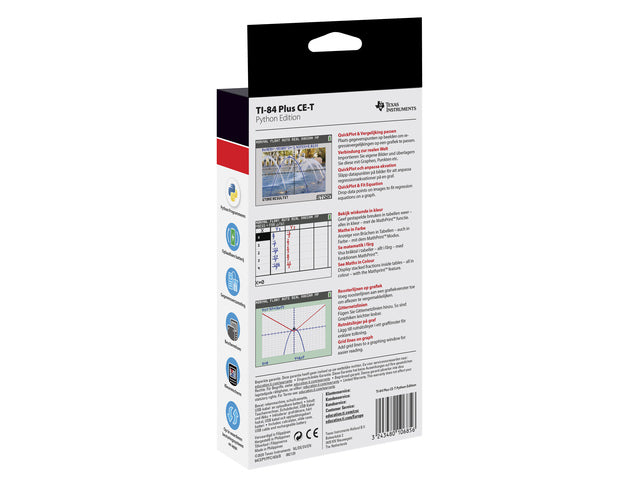 Graphing calculator 84PLCET PY Python Edition