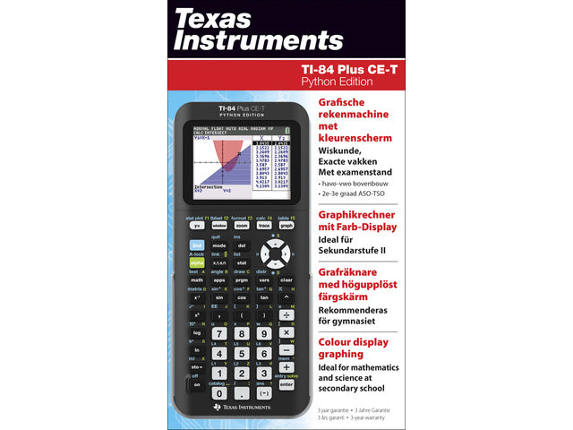 Graphing calculator 84PLCET PY Python Edition
