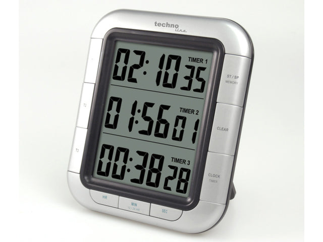 Kookwekker Technoline KT 300 64x19x70mm zilver