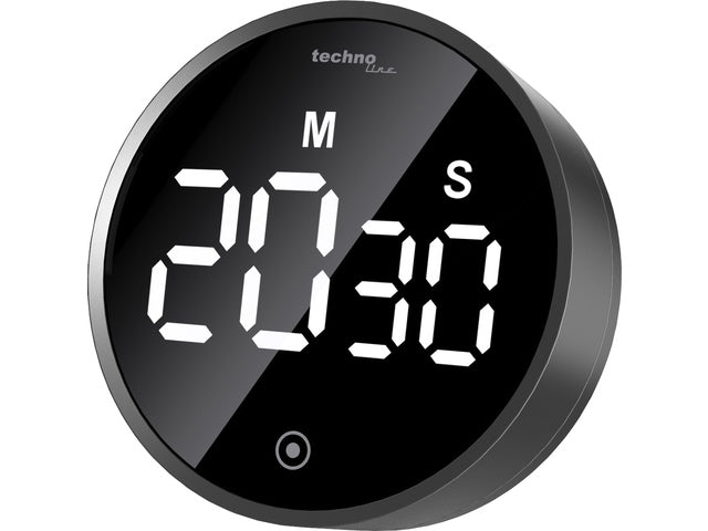 Kookwekker Technoline KT 600 82x82x34mm zwart