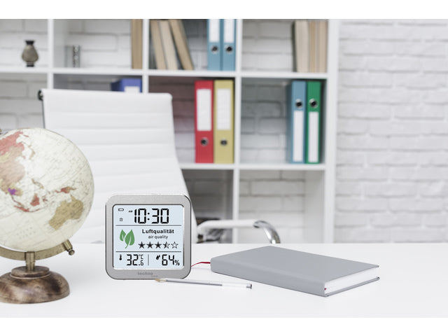 CO2-meter Technoline WL 1020 82x82x25mm zilver