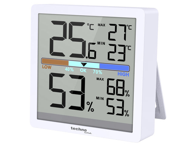 Thermometer Technoline WS 9472 70x70x20mm wit