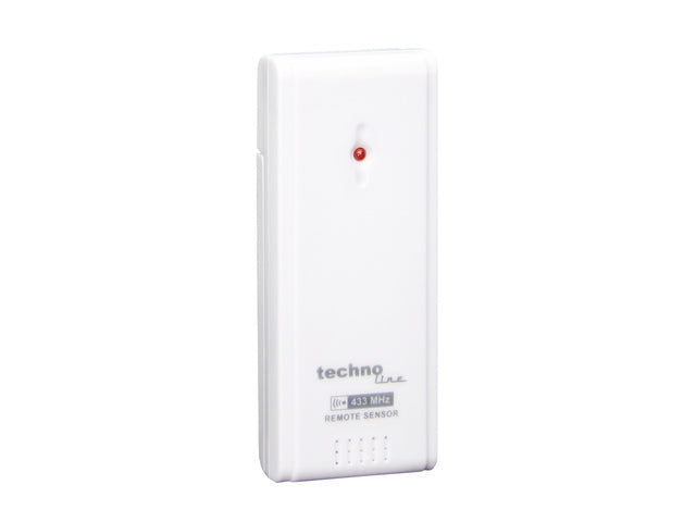 Weerstation Technoline WS 9767 64x165x45mm hoogglans zwart/zilver met 1 buitensensor 30m