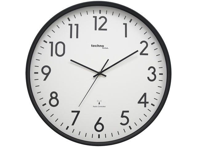 Wandklok Technoline WT 8998 50 cm zwart