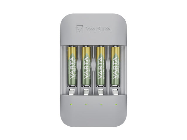 Batterijlader Varta voor 4 AA/AAA batterijen
