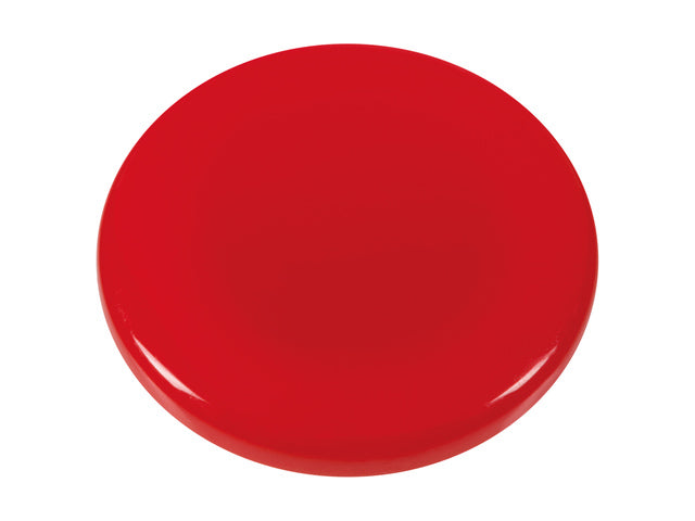 Magneet Westcott rood pak à 10st. Ø 30x8mm, 900g