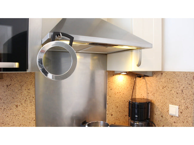 Magneet Westcott met haak 25mm zilver. Trekkracht +/- 15kg