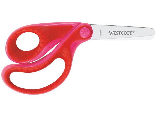 Schaar Westcott Ergo softgrip junior roze