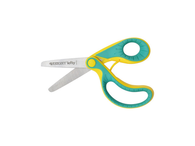 Schaar Westcott Ergo linkshandig met zachte grip