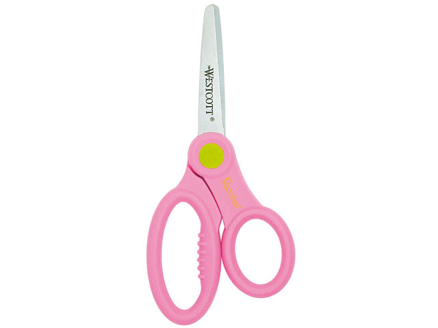 Schaar Westcott 13cm runder Kahn Microban, sortiert