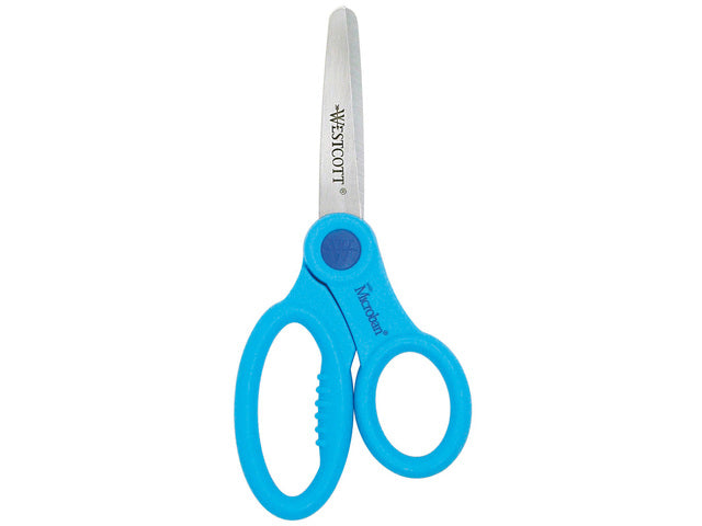 Schaar Westcott 13cm ronde punt Microban, assorti