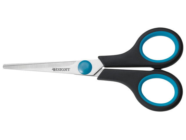 Schaar Westcott 14cm Easy Grip RVS zachte grip