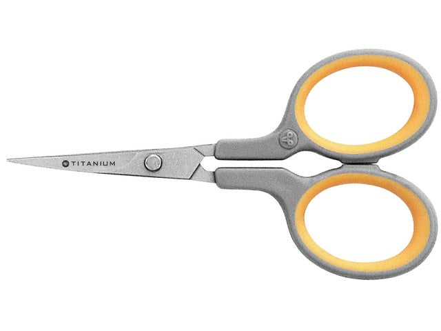 Silhouetschaar Westcott 10cm titaniumnitride gebonden geschikt voor 3D knippen