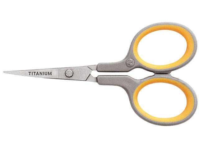 Silhouetschaar Westcott 10cm titaniumnitride gebonden gerond