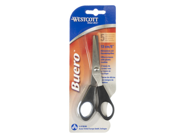 Schaar Westcott Buro 13cm RVS kunststof handgreep