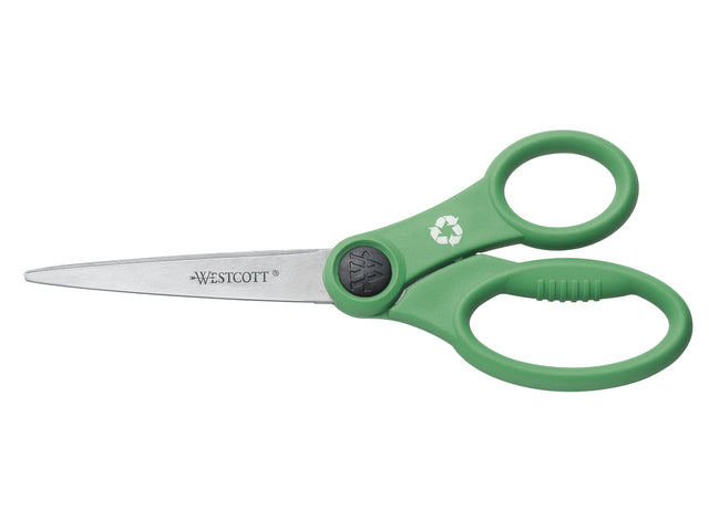 Schaar Westcott 18cm KleenEarth RVS Microban gerecyclede handgreep