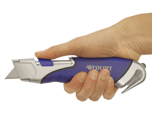 Snijmes Westcott 18mm met geïntregeerde folie snijder