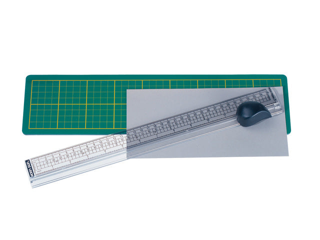 Snijliniaal Alco met mat 380x100mm, snijvlak tot 33cm.