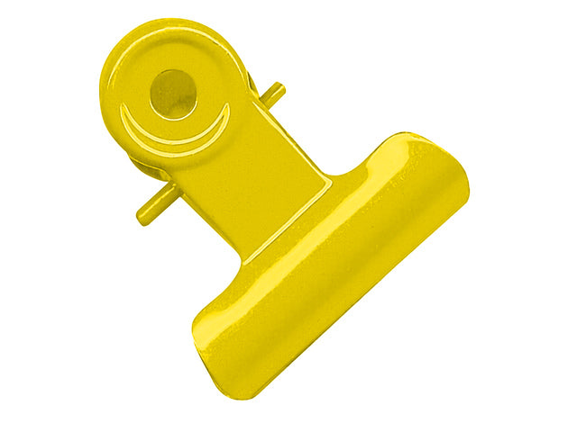 Clips Alco 19mm metaal assorti kleuren 5 stuks