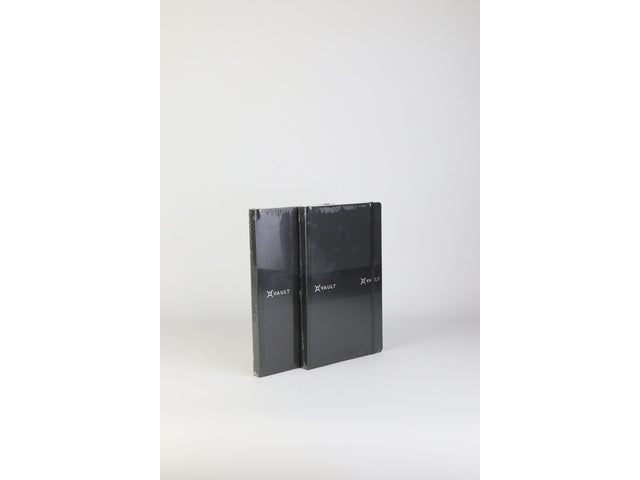Notitieboek VAULT 130x210mm blanco 192pag 80 grams papier