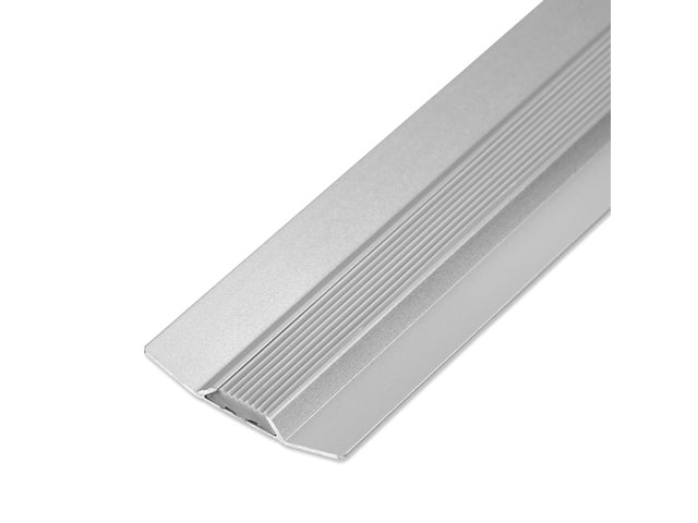 Liniaal Aristo 30cm aluminium met rubberen binnenpoot