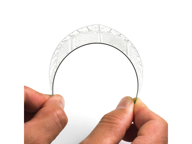 Geodriehoek Aristo 14 cm flexibel onbreekbaar