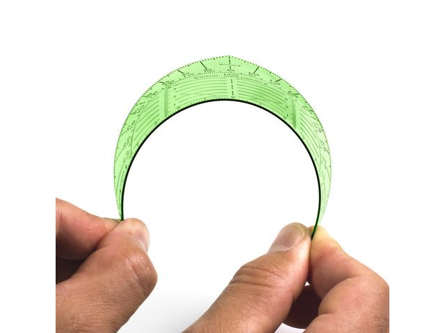 Geodriehoek Aristo 14 cm flexibel onbreekbaar