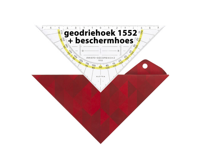Geocover Aristo incl. geodriehoek 16cm