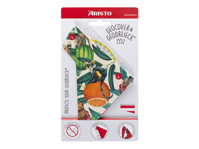 Geocover Aristo incl. geodriehoek 16cm Tropic Life