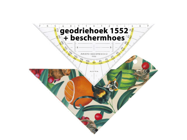 Geocover Aristo incl. geodriehoek 16cm Tropic Life