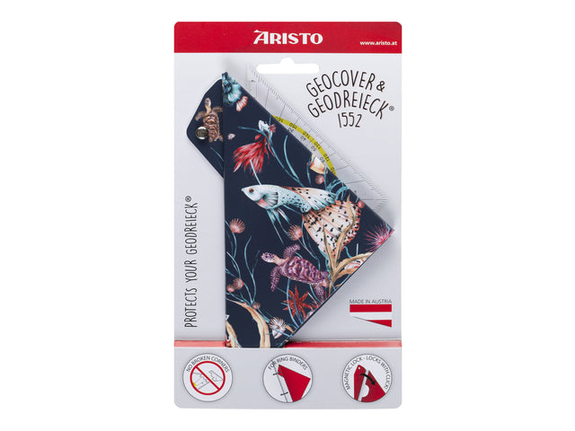Geocover Aristo incl. geodriehoek 16cm Marine Life