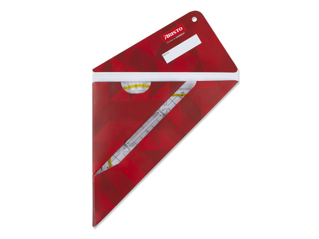 Geocoverset Aristo 3in1 Basic 1 geocover, 1 geodriehoek, 1 tekendriehoek