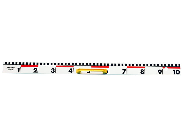 Liniaal Aristo 100cm kunststof met cm/dm maatverdeling