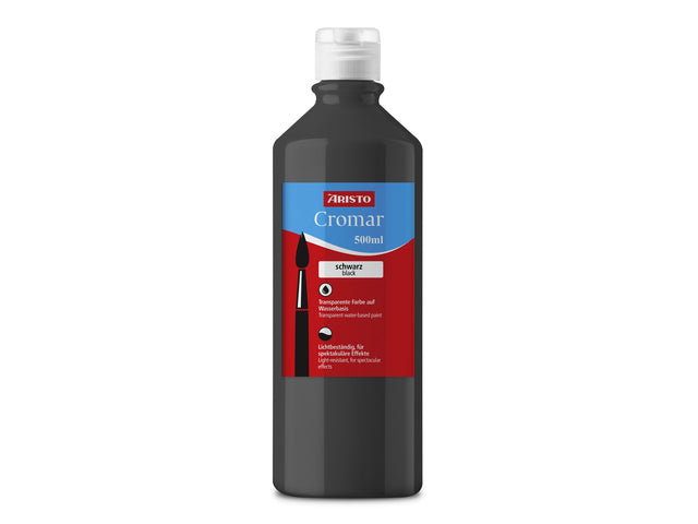 Verf Aristo Cromar 500ml zwart