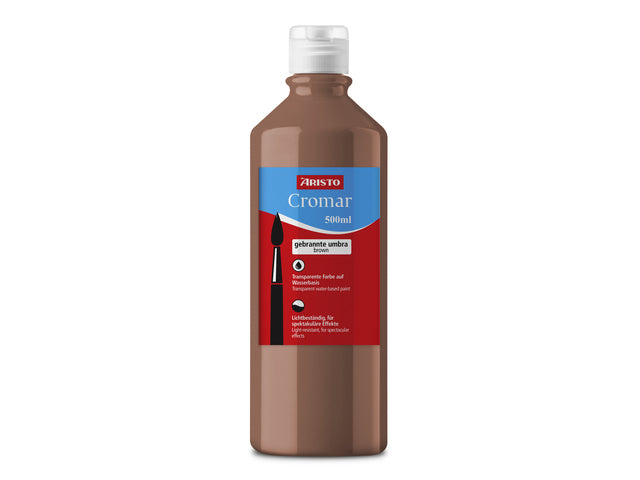 Verf Aristo Cromar 500ml gebrande omber